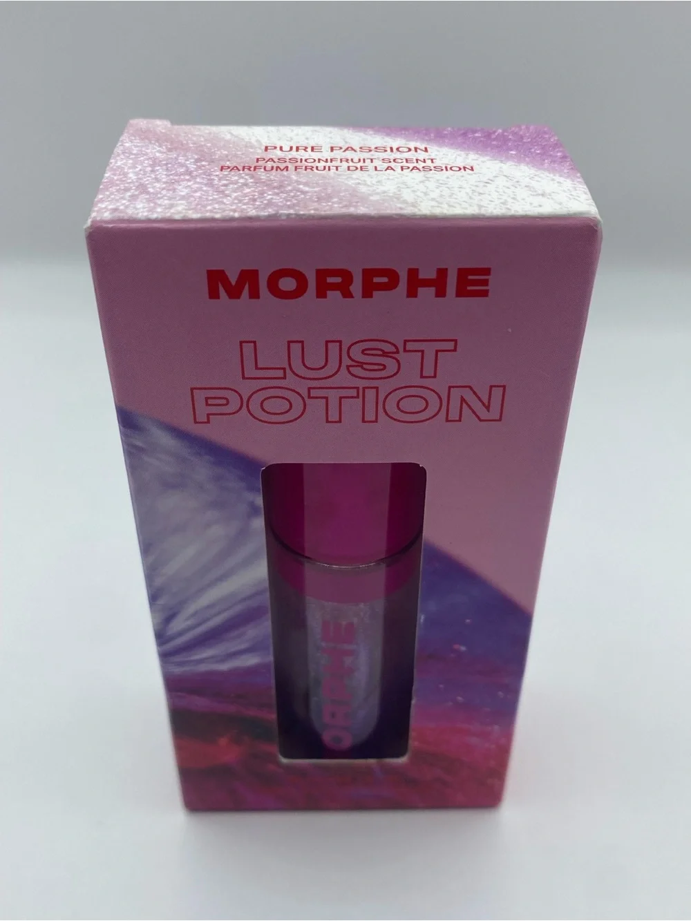 Morphe Lust Potion Bi Phase Lip Oil Gloss Pure Passion‎ 3.2mL / 0.11 fl oz NIB